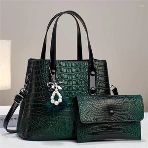 Drawstring 2024 Fashion Women's Shoulder Crossbody Bag Versatile Soft Leather Luxury Hands High Quality Big Handbag Sac A Main