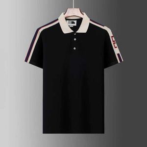 t shirt Italy mens polo shirt Fashion designer polo shirt Short Sleeves Casual Cotton T-shirts High Quality Casualetter Down Collar Tops