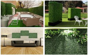 12pc 20quotx 20quot Artificial Boxwood Hedge Mat Plant Panels Greenery Walls Outdoor6523899