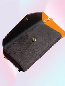 Designer Wallet Fashion Womens Mini Zippy Organizer Bag Kreditkort Holder Mynt Purse Key Pouch Purses Keychain Bags Clutch Wallet3692363