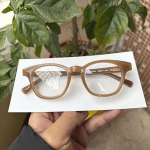 Óculos de sol Frames da marca italiana acetato RX Glasses Myopia/Reading/Progressive Medium Size Women