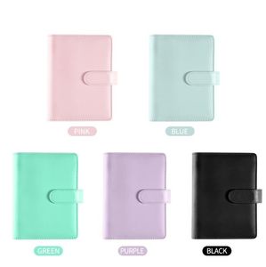 A6 A5 Pu Leather diary notebook Handmadel loose-leaf journals notepads 2024 weekly planner office Hardcover Binder notebooks