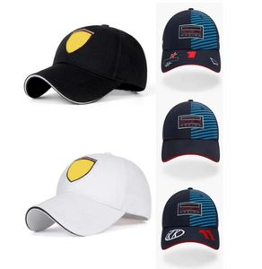 2024 NOWOŚĆ F1 Racing Car Cap Baseball Cap Summer Duck Cape Cap w tym samym stylu Dostosowany