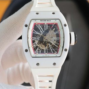 Mechanics Superclone Ladies 'Mense Luxe Luminous RM010 Richa RM010 Designer Watch Watches Milles Scale Diamond Skeleton Montre 7815