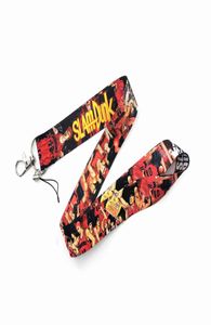 Japanska anime nackband LANYARD CAR KEYCHAIN ​​ID CARD PASS Gym Mobiltelefon Key Ring Badge Holder Jewely8112046