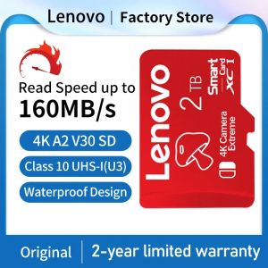 カードLenovo SDメモリカード2TB 1TB 512GB 256GB 128GB Micro Tarjeta SD Clase 10 Ultra Rapida Waterfroof SD Card for Nintendo Switch