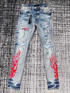 Jeans maschile 2024 con micro-elastico dimagr unisex y2k pulito