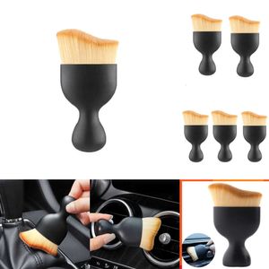 2024 Car Interior Dashboard Air Outlet Gap Dust Removal Home Office Detailing Clean Tools Auto Maintenance Cleaning Soft Brush