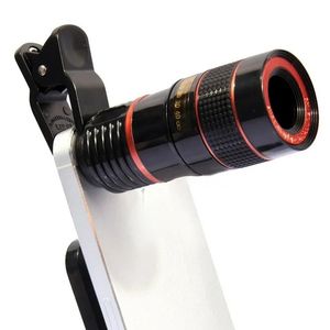 Lens Universal Clip 20x/12x/8x Zoom Phone Camera -tele -lins Lens Monokulär teleskoptelefon Universal Optical Telescope Lens Kit