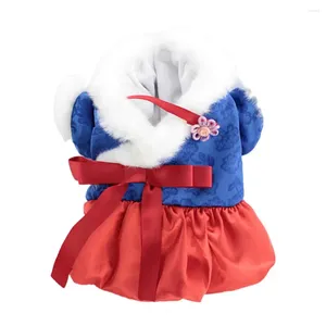 Psa odzieżowa tang garnitura żywe kolory wykwintne wzór pet zimowe ubranie do świątecznej dekoracji kostiumów ubrania