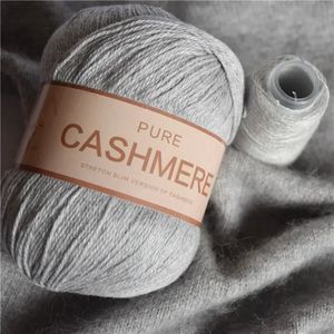 Pure Natural Mongolian Cashmere Yarn szydełka Lana para Tjer Knitting Wool Baby Laine Yarny Nić ręcznie rzutowe 8sets 240411