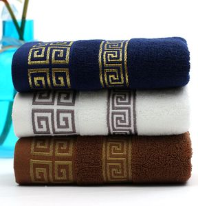 100 Bawełniany ręcznik 140x70cm Haftowane ręczniki Bambusowe ręczniki kąpielowe dla dorosłych Szybkie miękkie ręczniki twarzy Charmbent6074503