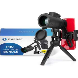 Starscope G3 Pro Smartphone Kit - iPhone ve Android için 10x42 Tek Teleskop | Kuş gözlemciliği, Stargazing ve açık hava maceraları için mükemmel | Scope Tripod içerir