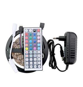 5050 LEDストリップ5M 300LED SMD RGB 60LEDMランプDC12V 2835 RGB Flexible Light 44Key IR Remoter 3A Power Lighting1563092