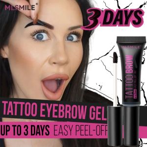 Enhancer langlastende 3 -tägige Peeloff -Augenbrauen -Tattoo Dye Augenbrauen Gel Professionelle Tränenverstärker für Frauen Stirn Make -up Tonting Pigment