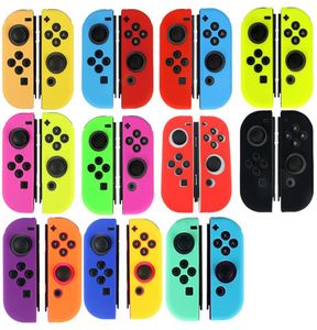 Joycon Soft Protection Skin Silikonowa obudowa dla Nintend Switch Controller Joycon Control Control Control Cover Wysoka jakość szybki statek 5547101