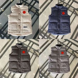 Collar Stand-up Vest Mens and Women NFC Quality Brand Gilet Casual Street Gilets Designer Puffer Hooded Down Jackets Parka Man Outerwear Winter Coats Size Br s