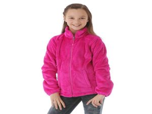 Новый дизайн North Winer Kids Soft Fleeme Osito Jackets Coats Fashion Casual теплые мальчики и капюшоны на открытом воздухе Black Pi2285448