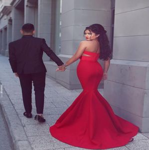 2016 Red Sexy Saudi Arabia Prom Dresses Cheap Araric Abaya Mermaid Prom Dress Party Gowns Vestidos Labera Party Dress Evening Gown7843760