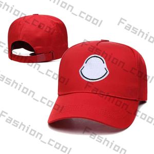 MONCLAIR CAP HAT Luxo Designer de alta qualidade Bola de bola de bola Brand Caminhão Caps Men Mulheres Capinho de verão Capinho selvagem Casual Ins moda Hip Hop Sol Hats Casquette 394