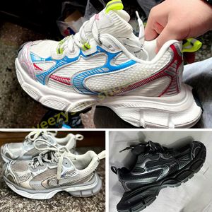 Designer lässige Schuhe Frauen Männer 3xl Sneaker Paris Belencia Ciaga Tracks Runner 7.0 Graffiti Schwarz Sende Sinn Burgund Jogging Wanderung 7 Trainer Y18