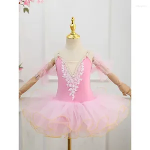Scene Wear Children's Ballet Dance Dress Little Swan Soft Yarn Princess Pengpeng Costume