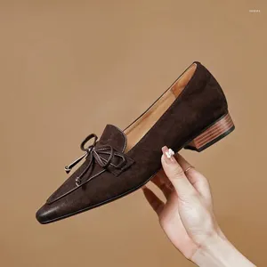 Casual Shoes 9 Years Old Shop Natural Genuine Leather Women Heels Pure Colour High Quality Fashion Four Seasons Heel