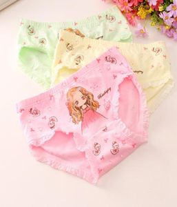 Whole12PCSlot Cartoon Design Underwear for Children Kid 100 Cotton Girls Shorts Underpants Knickers 3899109