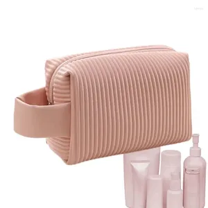 Storage Bags Makeup Bag Travel Toiletry Cosmetic Portable Waterproof Case Organizer With Large Capacity For Skincare Toiletries