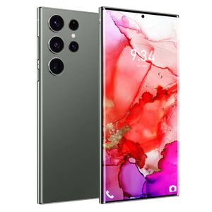 Горячая продажа S23 Ultra Smart Phone Global Version Cheap Smartphone Android распознавание лица Двойная SIM -карта