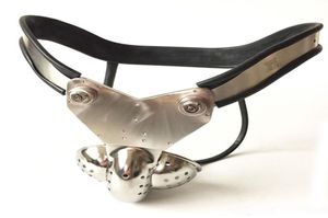 Male Adjustable Stainless Steel Belt Wit Ventilate Scrotum Cock Penis Cage Adult Bondage Bdsm Sex Toy J12487388236