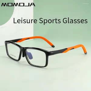 サングラスフレームKatkani Ultra-Light Safe TR90シリコンバスケットボールアイウェアスクエアビッグオプティカル処方スポーツメガネ