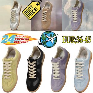 Hot Sale Sapatos Casuais Maisons Camurça Mulheres Mens Black Branco Azul Amarelo Lágueiro Lágueiro Local Loafer Sênis Esportivos Esportivos ao ar livre Chaussure Gai