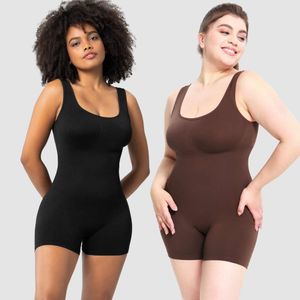 Large Size Women's Fitting Adult Outerwear, Sports Waistband Shorts, Tight Fit Jumpsuit for Body Shaping F41825