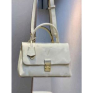 Torebki ramię hh madeleine bb m45978 Kobiety wytłaczane litery S Zamknięty pasek Crossbody Washate Totes