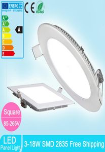 LED لوحة LID SMD 2835 3W 6W 9W 12W 15W 18W 110240V سقف LED راحة أسفل المصباح SMD2835 Downlight Driver7673437