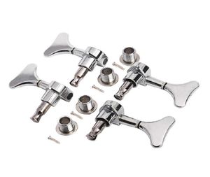 Chrome Bass Guitar Tuning Pegs Machine Heads Tuners for Ibanez Replacement 2L2R21056441083377