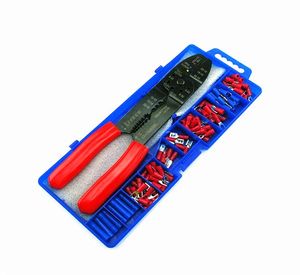 Multifunktion Terminal Crimper Hand Tools Cable Stripper Wire Clamp Tång Stripping Elektriskt verktyg Set Plus Terminal Accessories9083031