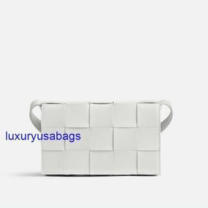 Damen Designer Kassette Cass-Body Bag Botegaveneta Luxus kleiner/klassischer Intrecio Leder Cross Lod Bag Einer Innenriss Taschen-Magnetverschluss 107r