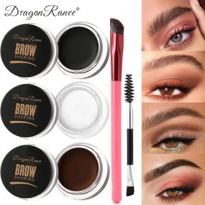 Enhancers Multifunction Eyebrow Brush With Wild Eyebrows Cream Concealer Square Eye Brow Make Up Brushes For Women Eyebrows Beauty Gel