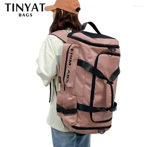 Storage Bags Large Capacity Women's Travel Backpack Weekend Bag Ladies Sports Yoga Luggage Multifunction Duffle Crossbody