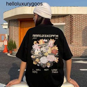 CPFMメンズTシャツレディース半袖夏RR123 X CPFM夏Tシャツ半袖レディース人気プリントカジュアルトップアメリカンヘビー級デザイン感情