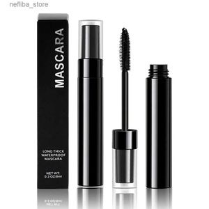 Mascara 10ml Pflanze schlank dicke Vegetarismus wasserdicht lang anhaltende Augenschwarze Mascara Custom Bulk Make-up Gesichts Schönheit L410