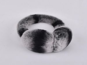 Rex Rabbit Fur Earmuff Men暖かいファッション女性ロシア冬の毛皮のイヤーマフスキッズファーイヤーカバーガール039S Earlap4043915