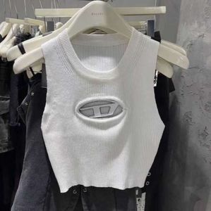 Marka Kadın Tişört Dizel Tank Tasarımcı Kadın Tişörtleri Mahsul Y2K Üstler Mektup Baskı Tshirt O Boyun Kısa Kollu Tees Kadın Giysileri katı Baic Bluic HCK Moda 43567