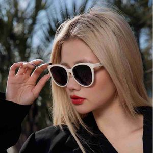2024 occhiali polarizzati coreani Occhiali da sole da donna Cat Eye Street Photo Tr Frame Sun Shades