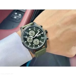 iwcity mens luxury watch menwatch Big Pilot Watches عالية الجودة ميكانيكية Uhren Super Luminous Date Watchmen Leather Strap Montre Pilot Luxe Mfjr 4680
