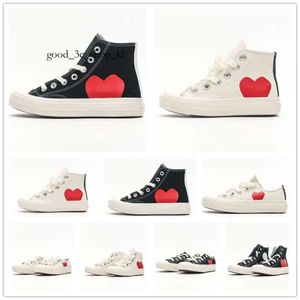 Купить классические повседневные дети 1970 Canvas Shoes Star Sneaker Cuneeker Chuck 70 Chucks 1970 -х годов Дети, дети малышки, большие глаза, платформа для формы сердца, совместно назвать 553