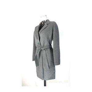 Designer Coat Womens Coat Jackets Mestree di lana capri Maxmaras Giacca a trench a pezzi Singola Slim's Slim's Long Winje VPJE VPJE