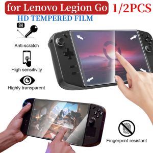 Spelare 1/2st SCreen Protector Tempered Glass Edge to Edge för Lenovo Legion Go Gaming Handheld 8.8 '' Transparent HD Clear Antiscratch